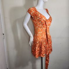 Top Seller for Free People Womens Size S Floral Mini Dress Peach Combo Cap Sleeve NWT @, Womens Dresses Fitted Casual Orange Mini Dress, Casual Fitted Orange Mini Dress, Summer Apricot Mini Dress With Short Sleeves, Fitted Apricot Mini Dress For Summer, Casual Peach Mini Dress With Floral Print, Apricot Fitted Mini Dress With Short Sleeves, Fitted Apricot Mini Dress With Short Sleeves, Casual Spring Mini Dress In Apricot, Apricot Fitted Mini Dress For Day Out