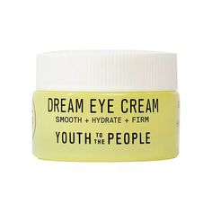 Youth To The People Dream Eye Cream with Vitamin C and Ceramides Black Friday Makeup, Youth To The People, Benzalkonium Chloride, Makeup Deals, Sephora Beauty, Eye Wrinkle, Oily Skin Care, Stem Cells, Eye Cream