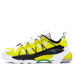 LDQCELL Omega 'Yellow Alert' Puma White/Yellow Alert 370928-01 Kicks Shoes, Puma White, Marathon Running Shoes, Running Shoes Sneakers, Training Shoes, Stylish Sneakers, Hoka Running Shoes, Yellow White, Perfect Pair