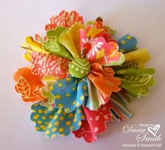 a close up of a hair comb with flowers on it