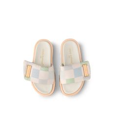 LOUIS VUITTON® - Pool Pillow Flat Comfort Mule - Light Blue Chloe 2024, Pool Pillow, Fit Board, Louis Vuitton Gifts, Fall Winter Essentials, Louis Vuitton Official Website, Ballerina Pumps, Trunk Bag, Leather Label