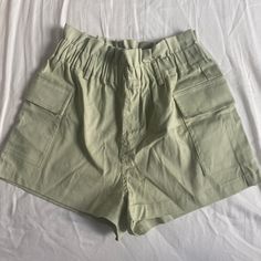 Small Cargo Shorts From Pacsun. On The Longer Side, Go To Mid Thigh. Brand New, Never Worn With Tag. Summer Khaki Bottoms With Built-in Shorts, Khaki Bottoms With Built-in Shorts For Summer, Khaki Summer Shorts With Pockets, Summer Khaki Shorts With Pockets, Khaki Shorts With Pockets For Summer, Utility Bottoms With Built-in Shorts For Summer, High Rise Utility Cargo Shorts For Spring, High Rise Cargo Shorts With Pockets For Spring, Summer Khaki Bottoms With Pockets