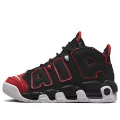 FB1344-001 Zapatillas Air, Uptempo 96, Jordan Shop, Nike Air More Uptempo, Nike Air More, Air Jordan Shoes, Blue Sneakers, Grade School, Kids Nike