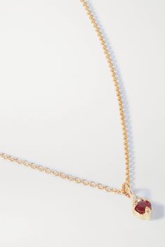 Find STONE AND STRAND Birthstone Multi-stone Necklace on Editorialist. STONE AND STRAND's necklace is strung with one of 12 birthstones, making it such a thoughtful gift for yourself or a loved one. Hand-cast from gold, it's dusted with a shimmering diamond and has a dainty chain that looks equally cool on its own or layered with longer styles. Stone And Strand, Necklace Stone, Dainty Chain, Multi Stone, Strand Necklace, White Topaz, Stone Necklace, Net A Porter, Blue Topaz