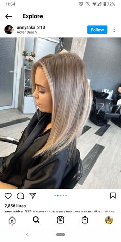 Haircolour Ideas, Bob Lung, Ash Blonde Hair Balayage, Hidden Hair Color, Air Touch, Baylage Hair, Haircuts For Long Hair With Layers, Dirty Blonde Hair