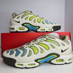 Nike Air Max Plus Drift Size 14 Men Phantom/Cargo Khaki-Cyber Sku: Fd4290-008 100% Authentic Brand New With Box (Box Is Missing Lid) Any Questions? Make Sure To Ask Price Firm Nike Outdoor Sneakers With Vented Sides, White Slip-on Running Shoes Fade-resistant, White Slip-on Running Shoes With Fade-resistant, White Slip-on Running Shoes For Outdoor, White Fade-resistant Slip-on Running Shoes, White Outdoor Sneakers With Air Cushioning, Dynamic Green Running Shoes Fade-resistant, Green Fade-resistant Functional Sneakers, Green Fade-resistant Running Shoes For Light Sports