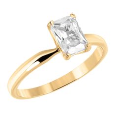 Built under pressure and near indestructible, the radiant diamond is a symbol of strength. A clear symbol of your brilliance, strength, and resilience. 14kt Gold Plated Water Resistant Cubic Zirconia Ring With Single Diamond In Radiant Cut, Classic Gold Diamond Ring With Si Clarity, Timeless Radiant Cut Single Diamond Ring, 14k Gold Square Cut Diamond Promise Ring, 14k Gold Ring With Single Radiant Cut Diamond, 14k Gold Rings With Radiant Diamond Cut, Timeless Gold Diamond Ring With Si Clarity, Classic White Gold Ring With Si Clarity, 14k Gold Radiant Cut Single Diamond Ring