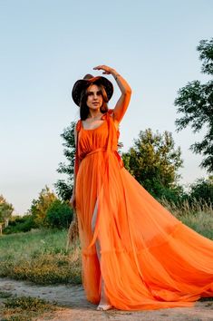 Tulle dress Orange tulle dress Autumn tulle dress Rust tulle dress Rust orange dress Burnt orange tulle dress Tulle gown Photoshoot dressThis long orange tulle dress is gorgeous for photo shoots.Color: #108 - orange, but you can ordering in any colour from our colour chart.This dress can also be made for pregnant girls - do not hesitate to specify the details! ⚠️Please note that the colors of the objects on photos may differ from real⚠️MATERIALS:Tulle: Luxury wedding tulle "Hayal Tulle" .Draped, Orange Dress Photoshoot, Tulle Gown Photoshoot, Orange Tulle Dress, Rust Orange Dress, Gown Photoshoot, Orange Dress Wedding, Tulle Maternity Dress, Wedding Tulle, Orange Color Schemes