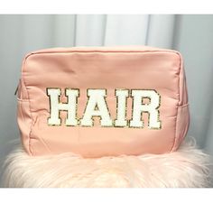 stoney clover dupe bag Varsity Letters, Preppy Bags, Letter Ideas, Letter Bag, Varsity Letter, Bag Details, Essential Bag, Cute Bags, Personalize Bag