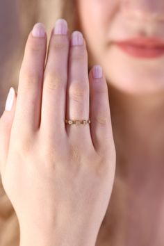 "Dainty Diamond Ring / Wedding Diamond Ring / 14k & 18k Gold Minimalist Ring Available in Gold, Rose Gold and White Gold ❥ ITEM DETAILS ---> Gold Color of Choice : Yellow Gold, Rose Gold, White Gold ---> Diamond Certificate : Comes with Diamond Certificate ---> Material : 14k ( 585 ) or 18k ( 750 ) Real Gold. It is Not Gold Filled or Gold Plated ---> Made to order ---> Band Thickness : 1.00 mm ---> Band Width : 1.05 mm ---> Clarity : H color VS/SI ---> Diamond Cut: Ro Dainty 14k Rose Gold Diamond Ring For Anniversary, Delicate Emerald Cut Promise Ring, Dainty 14k Rose Gold Rings For Anniversary, Delicate 14k Rose Gold Wedding Rings, Delicate 14k Rose Gold Wedding Jewelry, Delicate Wedding Rings In 14k Rose Gold, Minimalist Stackable Wedding Rings With Rose Cut Diamonds, Delicate 14k Rose Gold Diamond Ring, Delicate 14k Rose Gold Anniversary Ring