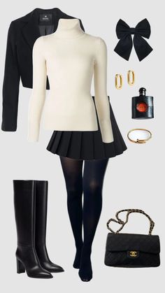 Outfit For Amusement Park Casual, Date Night Inspo Outfit, Elegant School Outfits, Sixthform Outfits, Venus Outfits, Audition Outfit, Stile Blair Waldorf, Classy Feminine, Outfit Reference