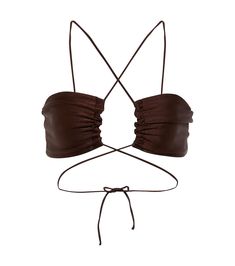 Jade Swim - Livi cutout bikini top | Mytheresa Halter Neckline, Bathing Suits, Jade, Cut Out, Swimming, Luxury Fashion, My Style