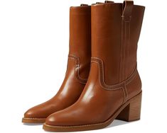 Women's Dolce Vita Colete | Zappos.com Trendy Leather Mid-calf Boots For Fall, Fall High Ankle Heeled Boots For Work, Fall Workwear Ankle Boot Heeled Boots, Fall Workwear Ankle Heeled Boots, Fall Workwear Ankle Boots, Chic Mid-calf Boots For Spring, Chic Chelsea Boots With Reinforced Heel For Winter, Chic Winter Chelsea Boots With Reinforced Heel, Classic Block Heel Boots For Fall