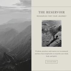 the reservoir resources for your journey is now available on itunes and iphone