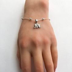 Dainty Elephant Bracelet, Sterling Silver Beaded Bracelet, Elephant Charm Bracelet, Stackable Bracelet, Everyday Wear, Casual Bracelet Elephant Fashion, Elephant Charm Bracelet, Casual Bracelets, Silver Beaded Bracelet, Sterling Silver Bead Bracelet, Elephant Bracelet, Silver Bead Bracelet, Elephant Charm, Elephant Pendant