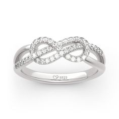 I found this beautiful item - Jeulia Infinity Knot Design Sterling Silver Band from Jeulia.com, they offer premium quality jewelry at affordable price. Like it? Jeulia Jewelry, Classic Jewellery, Infinity Band, Infinity Knot, Sterling Silver Wedding Band, Knot Design, Womens Wedding Bands, Classic Jewelry, Sterling Silver Bands