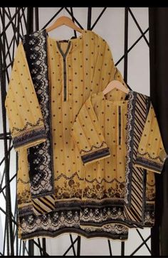 3pc printed suit  Ready to wear  Lawn fabric  Buttons on galla with piping lase designing on sleeves and daman  Printed lawn duptta  Printed trouser Printed Suit, Fabric Buttons, Lawn Fabric, Printed Trousers, Dress Clothes For Women, Summer Collection, Desi, Porter, Ready To Wear