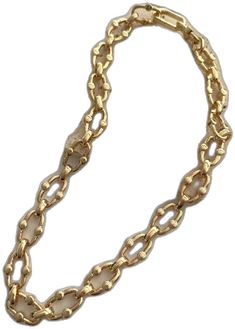 Gold-tone Chunky Chain Necklace For Gift, Oval Link Chunky Chain Necklace As A Gift, Chunky Chain Oval Link Necklace As Gift, Chunky Chain Necklace With Rectangular Links For Gift, Gift Oval Link Chain Necklace With Chunky Chain, Gift Oval Link Chunky Chain Necklace, Gift Necklace With Chunky Chain Links, Gift Chain Necklace With Chunky Oval Links, Gift Chunky Chain Necklace With Oval Links