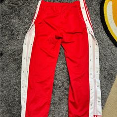 Brand New Worn Once Excellent Condition Adidas Red Casual Bottoms, Red Casual Adidas Bottoms, Adidas Adibreak, Body Ideas, Jumpsuits Women, Red Adidas, Adidas Pants, Pants Color, Adidas Women