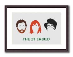 the it crowd cross stitch pattern