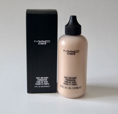 MAC  STUDIO  FACE AND BODY FOUNDATION  COLOR - N2 JUMBO SIZE - 4 FL. OZ. / 120 ML IN RETAIL BOX BRAND NEW   NEVER HAS BEEN OPENED, TESTED OR USED All of our cosmetics are : AUTHENTIC  100% ORIGINAL  AUTHENTICITY GUARANTEED! Please bid only if you intend to buy.  If you have any questions please ask before bidding. Thank you for looking! Payment Terms Please make your payment within 3 business days. Shipping Terms SHIPPING TIME: Your order will be shipped within 1 business day of cleared payment. Body Foundation, Mac Studio, Foundation Colors, Too Faced Foundation, Box Branding, Shipping Label, Retail Box, Bubble Envelopes, Bubble Wrap