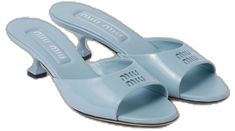 Miu Miu Handbags, Leather Sandals Women, Sand Beige, Sandals Women, Gift Accessories, Tech Accessories, Miu Miu, Mini Bag, Sky Blue