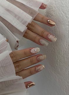 Colourful Nails, Short Classy Nails, Short Summer Nails, Nail Design Stiletto, Nail Design Glitter, Manikur Kuku, Milky Nails, Colorful Nails, Summery Nails