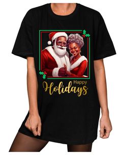 Black Santa Shirt, Christmas Shirt, African American Santa Shirt, Christmas Gift Shirts, Black Santa Holiday Shirt, Cute Santa Shirt Size S,M,L,xl,2x,3x African American Christmas Tshirts, Santa Shirt, Black Santa, Cute Santa, Santa Shirts, Shirts Black, Holiday Shirt, Holiday Shirts, Christmas Shirt