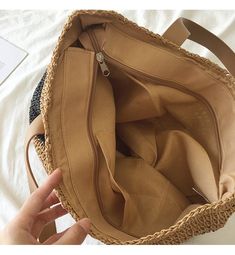 Buy Online High Quality, Unique Handmade Striped Straw Woven Tote Bag, Retro Vibes, Summer Bag, Everyday Shoulder Bag, Beach Bag - Elena Handbags Summer Beach Looks, Everyday Shoulder Bag, Charming Eyes, Boho Handbags, Woven Tote Bag, Summer Bag, Tropical Vacation, Beach Look, Woven Bag