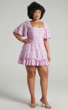 Fancy A Spritz Mini Dress in Lilac | Showpo Y2k Homecoming Dresses, Cute Graduation Outfits, Baby Shower Guest Outfit, 2023 List, Airy Styles, Spring Dance Dresses, Cute Spring Dresses, Hoco Court, Outfit Ideas For Plus Size