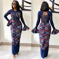 Nigeria Ankara Styles Woman Dresses, Nigeria Clothes, Ankara Prom Dress, Ankara Styles For Women, Nigerian Fashion