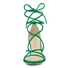 Rolled laces lend a subtle, chic update to a trend. These lace-up sandals are lofted by covered setback heels. Special event season is coming up, and this sandal stands out from the rest with intricately curvaceous straps. Paired well with your cocktail dresses or skirts to make a summer, casual and beautiful look. Elevate your body type and make you naturally look comfortable in your skin and body. Good options for parties, sweet dating, shopping, festivals, banquets, office outfits, casual wea Trendy Formal Lace-up Sandals, Trendy Adjustable Lace-up Sandals For Party, Spring Formal Lace-up Ankle Tie Sandals, Spring Formal Lace-up Sandals With Ankle Tie, Summer Synthetic Lace-up Sandals, Synthetic Lace-up Sandals For Summer, Adjustable Lace-up Party Heels, Trendy Spring Lace-up Sandals With Straps, Summer Heels With Laces And Ankle Strap