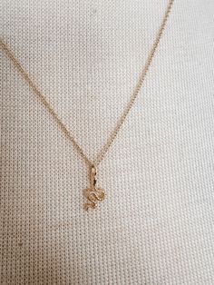 Introducing our adorable and stylish 14K Gold Dipped Tiny Snake Necklace. The sleek and dainty design of the necklace is perfect for adding a touch of glamour to any outfit. The tiny filagree add a subtle sparkle, making this necklace a must-have accessory for any fashion-forward individual. Try it on, hiss meow. Tiny Delicate Pendant Charm Necklace, Delicate Tiny Charm Necklace In 14k Gold, Tiny Snake, Snake Necklace, Gold Dipped, Try It, Fashion Forward, Sparkle, Sleek