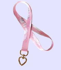 This lanyards features a cute gold heart clip  Printed repeat pattern  20 mm X 920 mm Lanyard Aesthetic, Anime Lanyard, Lanyard Pink, Heart Clip, Id Lanyard, Drive Safe, Repeat Pattern, Badge Holders Lanyard, Gold Heart