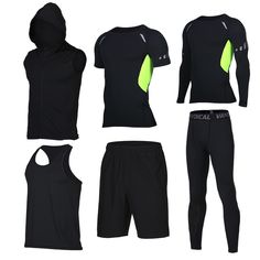 Product Description     Material: Polyester, Spandex  Neckline: O-Neck  Sleeve: Full  Decorations: Print/Colored Strips  Color: 9 Colors For Choice  Size: S / M / L / XL / XXL / XXXL  Features: Clothing Set, Elastic Clothing, Sports Clothing, Fitness Clothing, Breathable Clothing, Compression Suit  Item Type: Compression Suits  Material: Polyester, Spandex  Neckline: O-Neck  Sleeve: Full  Decorations: Print/Colored Strips  Color: 9 Colors For Choice  Size: S / M / L / XL / XXL / XXXL  Features: Compression Sportswear, Running Suit, Breathable Clothes, Sports Sweatpants, Men Running, Mens Compression, Suit Men, Mens Workout Clothes, Workout Sets