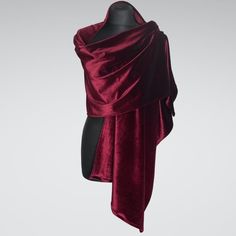 Velvet wrap shawl bolero Winter wedding shrug elegant accessory burgundy red or silver grey navy blue green by bridalspain on Etsy Velvet Shrug, Burgundy Formal Dress, Dark Red Dresses, Sequin Scarf, Red Shawl, Wedding Shrug, Velvet Shawl, Velvet Scarf, Shades Of Burgundy