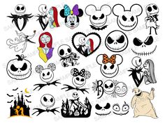 disney and mickey mouse halloween stickers