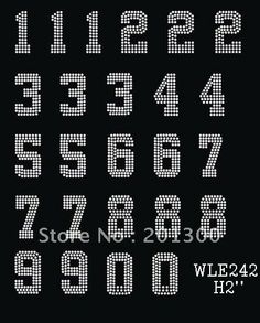 the font and numbers are made up of small white dots