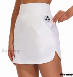 Comfortable Tennis Dress with Shorts Inside and Pocket Storage Outfit With Shorts, Dress With Shorts, Tennis Outfit Women, Skirt With Shorts, Golf Skirt, Golf Dresses, Golf Skirts, Golf Outfits Women, Tennis Clothes