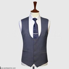 Fitted Wool Vest For Tailoring, Classic Tailored Gray Vest, Classic Gray Formal Vest, Gray Sleeveless Vest For Formal Occasions, Gray Tailored Vest For Business, Classic Fitted Gray Vest, Tailored Sleeveless Gray Vest, Gray Fitted Vest For Business, Elegant Tailored Gray Vest