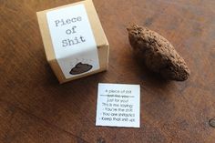 Fake Poop, Mickey Mouse Cookies, Silly Gifts, Biodegradable Confetti, Cookie Favors, Gag Gifts Funny, Happy Gifts, Wildflower Seeds, Secret Santa Gifts