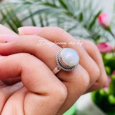 Natural Pearl Ring, Round Pearl Ring, Handmade Silver Ring, June Birthstone Pearl Ring, Pearl Ring, White Pearl Ring, Pearl Jewelry Gifts Product :Natural Pearl Material : 925 Sterling Silver &Natural White Pearl  Stone Size  : 8x8mm  #You can use it your self or gift it to someone. It is an ideal gift which everyone would love to get. #If you want extra-small or extra-large let me know. We will make it specially for you. #Payment is accepted We accept payment through PayPal. All payments must b Natural Pearl Ring, Pearl Jewelry Gift, White Pearl Ring, Extra Petite, Silver Rings Handmade, June Birth Stone, Pearl Ring, Stackable Rings, Natural Pearls