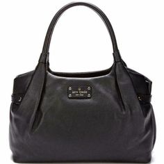 Style # Wkru1247 This Beautiful And Rare Kate Spade Ny Satchel Bag Comes In Classy And Versatile Black Color. It's Made From Rich Top Quality Soft Pebbled Leather With 14k White Gold Plated Hardware, And Features Decorative Cinch Straps On The Sides, And Kate Spade Logo Patch On Front. Superior Quality Craftsmanship With Many Other Details Gives This Bag A Unique And Classy Look. This Satchel Bag Has A Large Compartment And A Fully Lined Interior That Includes Zippered Back Pocket And 2 Wall Uti Michael Kors Black Shoulder Bag For Work, Michael Kors Leather Work Bag, Classic Michael Kors Shoulder Bag For Work, Michael Kors Leather Bags For Work, Michael Kors Textured Leather Work Bag, Chic Michael Kors Shoulder Bag For Office, Michael Kors Textured Leather Office Bag, Classic Michael Kors Shoulder Bag With Detachable Strap, Michael Kors Workwear Tote Bag