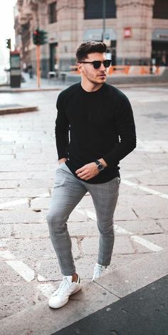 Men Fashion Casual Shirts, Mens Casual Dress Outfits, Winter Outfits Men, Stylish Mens Outfits