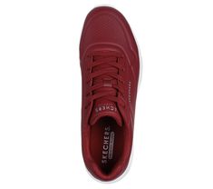 Level up your sneaker game with cushioned comfort wearing Skechers Street Uno Lite - Lite Work. This lace-up fashion sneaker features a synthetic duraleather upper with a platform wedge cushioned midsole and a cushioned Skechers Memory Foam insole. | Skechers Men's Uno Lite - Lite Work Sneaker | Medium Width | Skechers Memory Foam cushioned comfort insole | Lace-up duraleather upper | Shock-absorbing wedge midsole | Flexible traction outsole | 1 1/2-inch heel height | Skechers Wedge Cushion, Shoe Technology, Skechers Memory Foam, Work Sneakers, Sneaker Games, 2 Inch Heels, Comfort Wear, Platform Wedge, Work Fashion