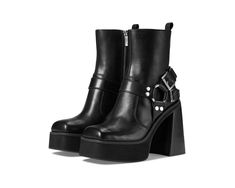 Women's MICHAEL Michael Kors Crosby Moto Bootie | Zappos.com Ankle Moto Boots Outfit, Edgy High Ankle Boots With Rivets, Trendy Streetwear Moto Boots With Zipper Closure, Fall Moto Boots With Stacked Heel And Square Toe, Fall Streetwear Moto Boots With Zipper Closure, Fall Streetwear Moto Boots With Zipper, Edgy High Ankle Moto Boots With Rivets, Edgy High Ankle Moto Boots For Fall, Fall Punk Moto Boots With Zipper Closure