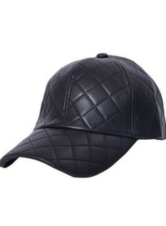 Black faux leather ball cap with an adjustable Velcro strap to fit any size! Casual Leather Visor Hat, Trendy Leather Hats With Curved Brim, Black Leather Hat For Fall, Trendy Black Leather Hat, Casual Leather Cap, Adjustable Leather Baseball Cap For Winter, Leather Cap For Fall, Winter Leather Black Baseball Cap, Adjustable Leather Hat For Fall