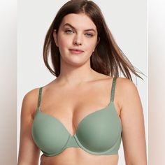 Nwot Vs Bra. Color Is Seasalt Green. Green Bra, Vs Bras, Women's Intimates, Push Up, Victoria's Secret, Bra, Green, Women Shopping, Quick Saves