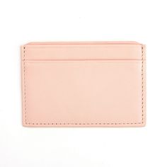 "Keep your credit cards secure and close at hand with this Royce Leather zippered credit card case. LUGGAGE FEATURES Fits easily into purse pocket, wallet compartment, pants or jacket pocket Two slides on each side for credit cards, debit cards, ID, and cash RFID blocking technologySETUP INFORMATION ImportedLUGGAGE SIZING 4\"W x 3\"H x 0.1\"D Weight: 5 ozLUGGAGE DETAILS Top grain nappa leather Imported Manufacturer's 1-year warranty For warranty information please click here Weight: 5 oz Size: O Classic Pink Wallet With Card Slots, Classic Pink Wallets With Card Slots, Everyday Rectangular Wallets With Id Window, Everyday Rectangular Wallet With Id Window, Classic Pink Rectangular Wallet, Pink Leather Card Holder With Card Slots, Modern Pink Wallets With Rfid Blocking, Pink Rectangular Coin Purse With Rfid Blocking, Rectangular Pink Coin Purse With Rfid Blocking