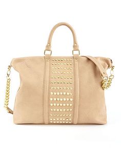 Steve Madden Handbag, Brockit Studded Satchel - Handbags & Accessories - Macy's Steve Madden Handbags, Mk Handbags, Michael Kors Handbag, Mk Purse, Cheap Michael Kors, Handbag Stores, Michael Kors Outlet